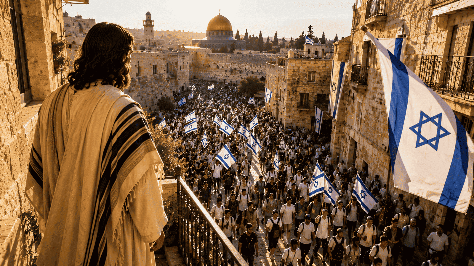 I saw Yeshua in Jerusalem three days before the massacre in Israel
